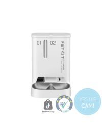 PETKIT YumShare Dual Hopper Futterautomat mit Kamera Frontansicht 