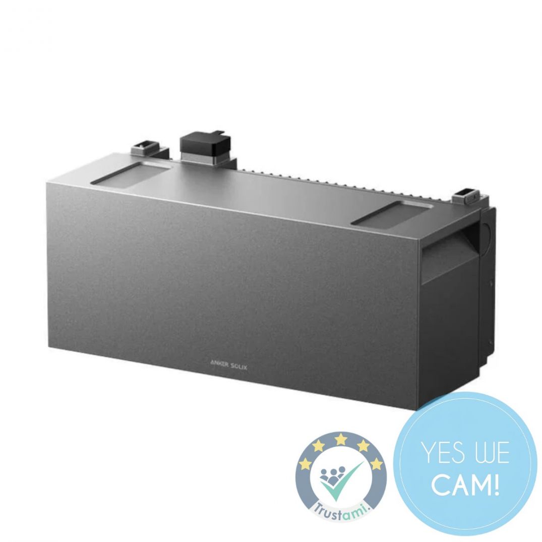 Anker SOLIX BP7000 Expansion Battery mit 7 kWh Speicherkapazität in Vorderansicht