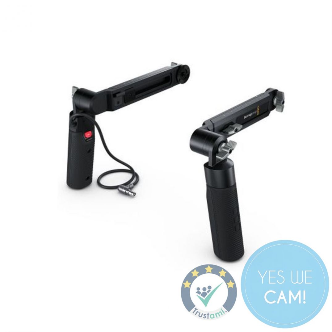 Blackmagic URSA Cine Grips ergonomische Handgriffe mit integrierten Bedienelementen
