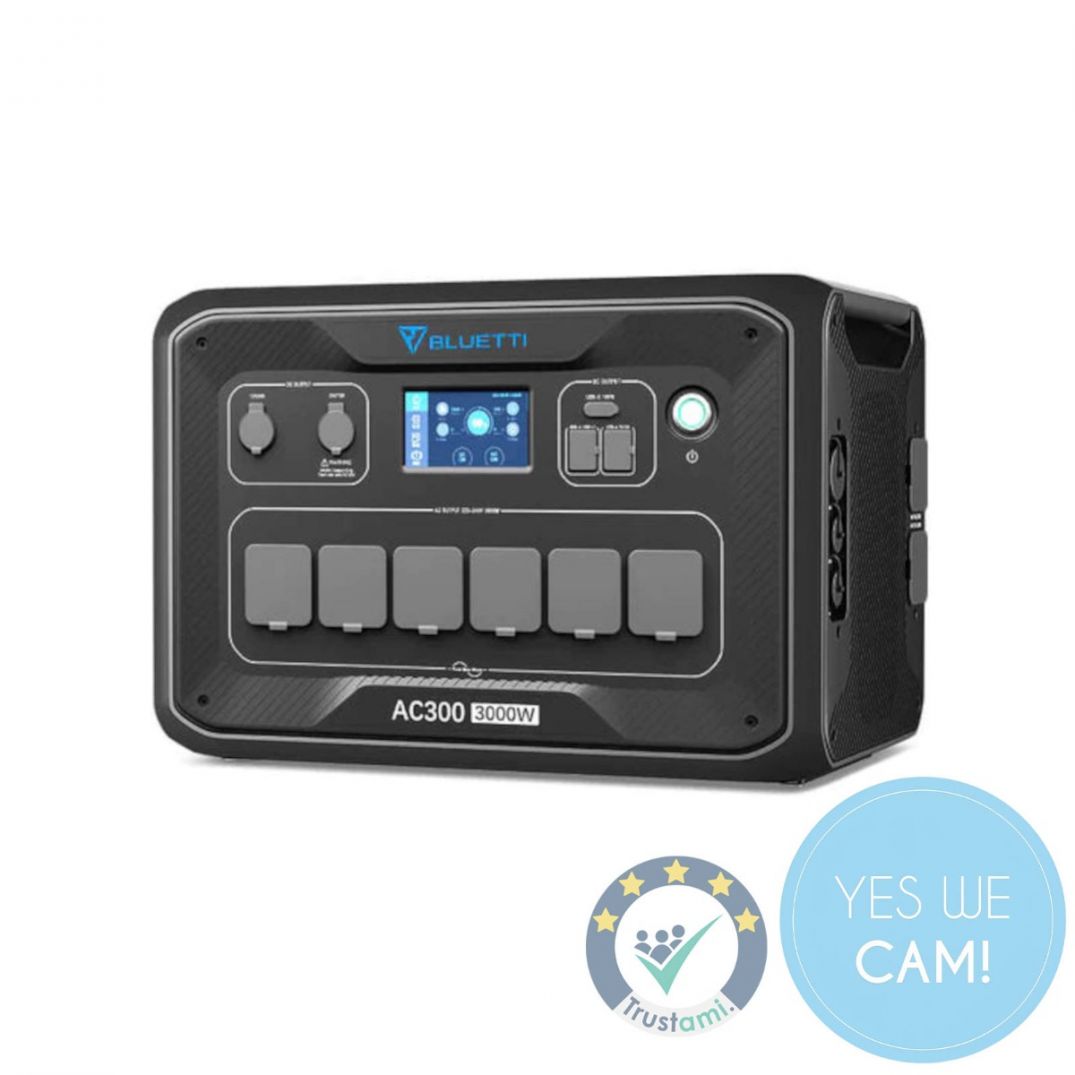 BLUETTI AC300 Tragbare Powerstation 3000 W 3072 Wh, erweiterbare Powerstation