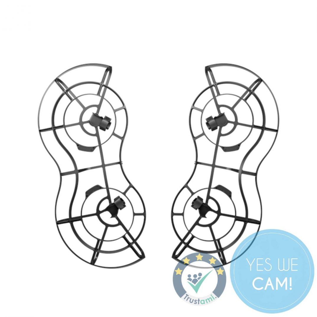 DJI Lito X1 360° Propeller Guard in schwarzer Ausführung aus seitlicher Perspektive
