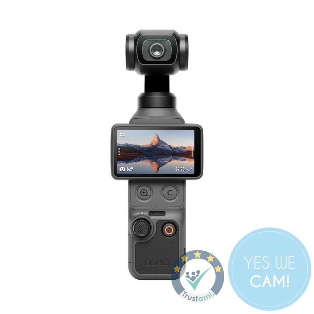 DJI Osmo Pocket 4 Gimbal-Kamera Vorderansicht