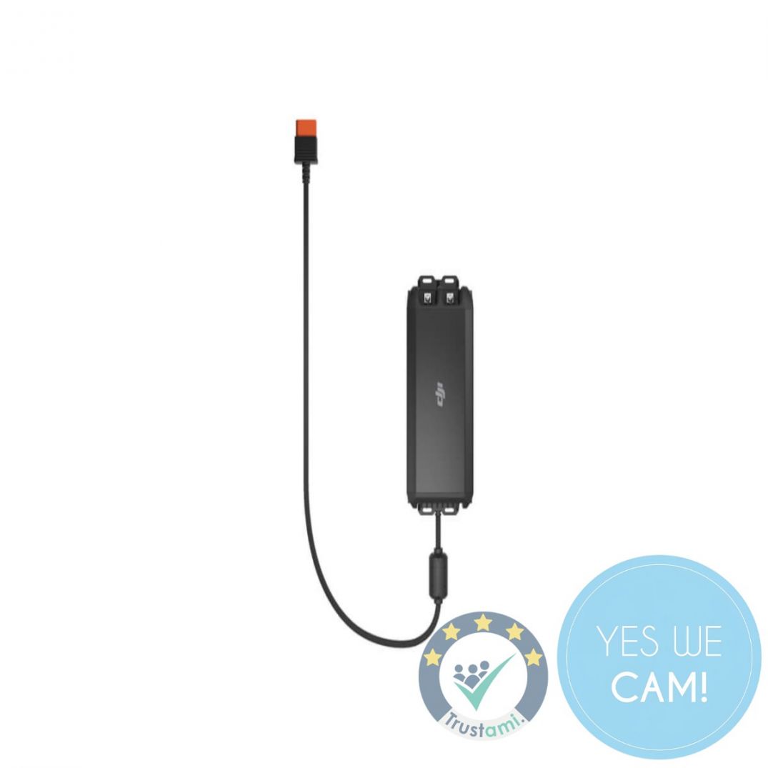 DJI Power 1 kW Auto Super Schnellladegerät mit Anschlusskabel für 12V und 24V Fahrzeugbatterie