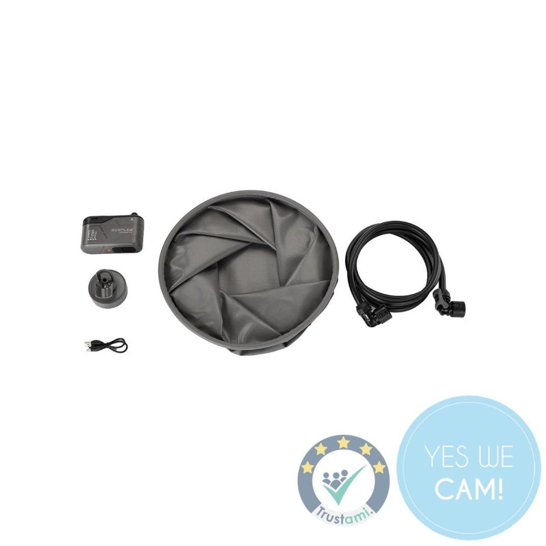 EcoFlow Duschkit Showerkit Outdoor Schwarz