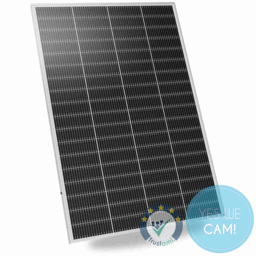 SUNSHARE Ray Lite 200W Solarmodul Silberrahmen Vorderansicht monokristallines Balkonkraftwerk Panel