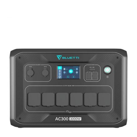 BLUETTI AC300 modularer Wechselrichter 3000W ohne Batterie schwarz - 0% MwSt. (gem. § 12 Abs. 3 UStG)* - Demo