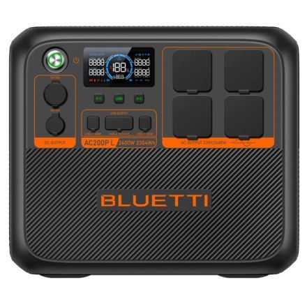 BLUETTI AC200PL Erweiterbare Powerstation 2400 W 2304 Wh - 0% MwSt. (gem. § 12 Abs. 3 UStG)*