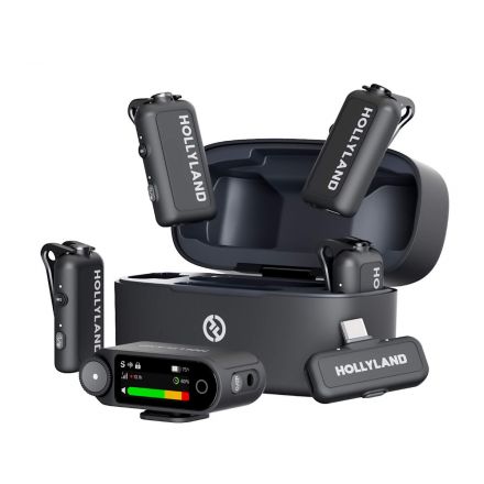 Hollyland LARK MAX 2 Combo 4-Person Version Wireless Microphone