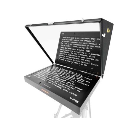 Ikan Aura 19" PoE++ NDI Teleprompter Travel Kit