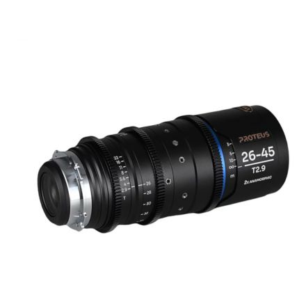Laowa Proteus Zoom 2X Anamorphic 26-45mm T2.9 - Blue (Meters) Arri PL (Default) + EF