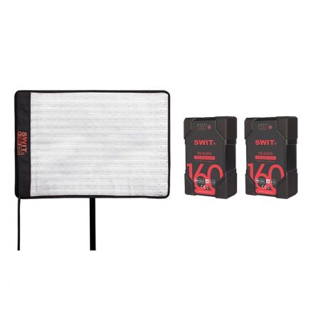 SWIT S-2630 LED-Light plus 2x PB-R160S Akku Kit