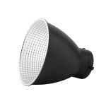 Bowens-Reflektor der amaran Ray 660c freigestellt, Innenseite mit strukturierter Oberfläche