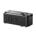 Rückseite der Anker SOLIX BP7000 Expansion Battery mit Kühlstruktur und Systemanschlüssen