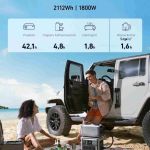 Anker SOLIX C1000X Power Station mit BP1000 Erweiterungsbatterie im mobilen Outdoor-Einsatz zur Stromversorgung abseits des Stromnetzes