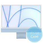 Apple iMac 61cm(24‘‘) M1 7-Core 256GB blau Blau