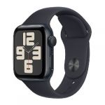 Apple Watch SE Aluminium 40mm Mitternacht (Sportarmband mitternacht) S/M Guter Preis
