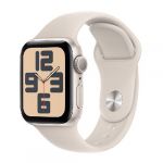 Apple Watch SE Aluminium 40mm Polarstern (Sportarmband polarstern) S/M Guter Preis