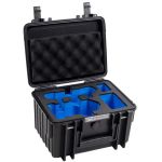 Innenansicht des B&W Outdoor Case 2000 mit passgenauem Schaumstoff für DJI Mini 4 Pro
