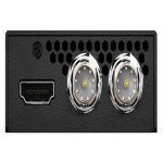 HDMI-2.0-Ausgang und zwei 12G-SDI-Anschlüsse für Fill und Key am Blackmagic Design UltraStudio Mini Monitor 12G
