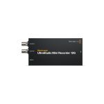 Blackmagic Design UltraStudio Mini Recorder 12G mit beschrifteter Oberseite und seitlichen SDI-Anschlüssen