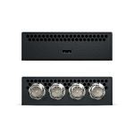 Blackmagic Design UltraStudio Mini Replay 12G mit USB-C-Thunderbolt-Anschluss und vier 12G-SDI-BNC-Buchsen