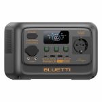 BLUETTI Premium 30 V2 Tragbare Powerstation in schräger Frontansicht mit sichtbaren Lüftungsöffnungen an der Seite


