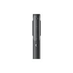 Schwarzer BOYA MAGIC 03 USB C Empfänger in perspektivischer Ansicht mit Anschlussstecker und zwei blauen Statusanzeigen.