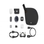 DJI Mic Mini 2 Lieferumfang mit Sender, Empfänger, Windschutz, Magnetclip, USB-C Adapter, Audiokabel und Tragebeutel