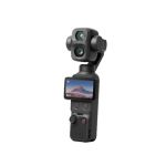 DJI Osmo Pocket 4P Dual-Kamera mit drehbarem Touchscreen und Bedienelementen