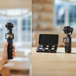 DJI Osmo Pocket 4P mit optionalem Reisezubehör für mobile Videoaufnahmen