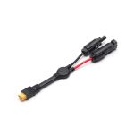 DJI Power MC4 to XT60 Solar Power Cable Detailaufnahme Anschluss
