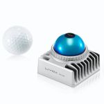 Livox Mid360S kompakter 3D-LiDAR-Sensor mit Golfball als Größenvergleich