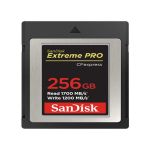 SanDisk Extreme Pro CFexpress Type B 256GB Speicherkarte mit bis zu 1700 MB/s Lesegeschwindigkeit für 4K Cinema Kameras