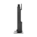 SmallHD OLED 16 Seitenansicht mit schlankem Smart Chassis, WiFi-Antenne, Tragegriff und stabilen Standfüßen
