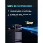 Sunshare Glory Speicher mit 1200W bidirektionalem Laden für Laden und Entladen im Glory Energiesystem