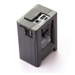 Swit Omni-99S 99Wh 150W-high-load Professional Mini Battery with USB-C schräge Draufsicht auf die Batterie