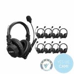 SYNCO Xtalk XMax 9 - Xtalk Xmax Wireless Intercom System Intercom mit aktivierter Signal Boost Funktion