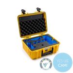 B&W Typ 4000 Koffer in Gelb für DJI Mavic 3 Drohne mit Zubehör

