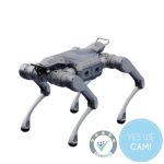 Vierbeiniger Industrieroboter Unitree A2 Standard Quadruped Robot Dog für Inspektion, Forschung und autonome Robotik Anwendungen in Industrie und Outdoor-Umgebungen. Logo