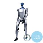 Unitree G1D U1 humanoider Roboter Frontansicht im Studio