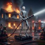 Unitree H2 humanoider Roboter bei der Feuerwehr – Unterstützung in der Brandbekämpfung & Rettungseinsätzen