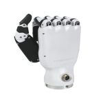 Frontansicht der Unitree Inspire RH56BFX-2R fünffingerigen Roboterhand ohne Handgelenk