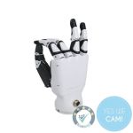 Unitree Inspire Robots RH56BFX-2R ohne Handgelenk in seitlicher Greifposition mit beweglichen Fingergelenken