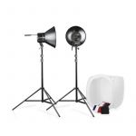 Walimex Studioset Daylight 600/600 mit Lichtwürfel LED-Set
