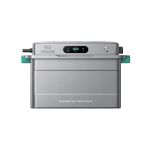 Zendure SolarFlow 800 Plus Rückseite mit PV-Eingängen und Anschlussports für Solarmodule