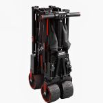 ZILR ZIPR 2WD zusammengeklappt kompakt für Transport und Lagerung