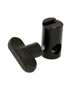 Litepanels TVMP Stand Adapter mit T-Handle für Deluxe Ball Head Shoe Mount 