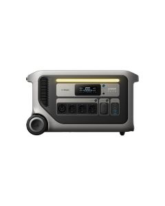 Anker SOLIX F3000 Powerstation Anschlüssen und integrierten Rollen