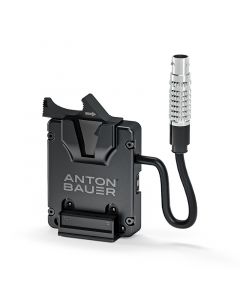 Anton Bauer Micro V-Mount Bracket with P-Tap & Rundsteckverbinder P-Tap-Output