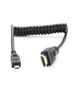 Atomos Micro HDMI auf Full HDMI Spiralkabel 30cm